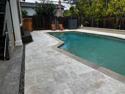 Slate Tile Patio